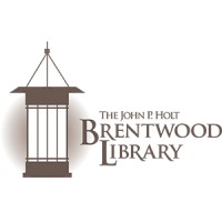 The John P. Holt Brentwood Library logo, The John P. Holt Brentwood Library contact details