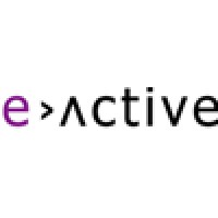 e-Active logo, e-Active contact details