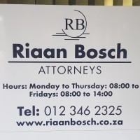 Riaan Bosch Attorneys logo, Riaan Bosch Attorneys contact details