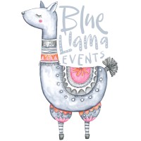 Blue Llama Events logo, Blue Llama Events contact details