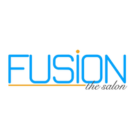 Fusion, the Salon logo, Fusion, the Salon contact details