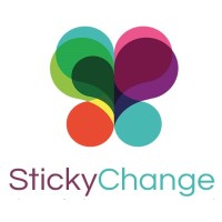 Sticky Change logo, Sticky Change contact details