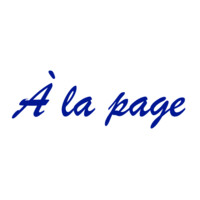 À la page logo, À la page contact details