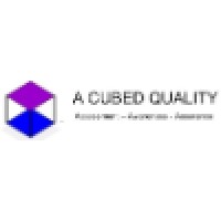 A Cubed Quality logo, A Cubed Quality contact details