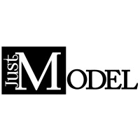 JustModel logo, JustModel contact details