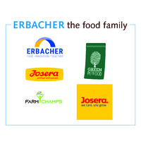 ERBACHER the food family logo, ERBACHER the food family contact details