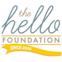 The Hello Foundation logo, The Hello Foundation contact details