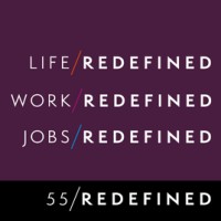 55/Redefined logo, 55/Redefined contact details