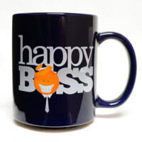 HappyBoss.com logo, HappyBoss.com contact details