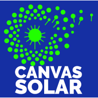 Canvas Solar logo, Canvas Solar contact details