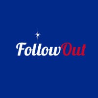 Followout logo, Followout contact details