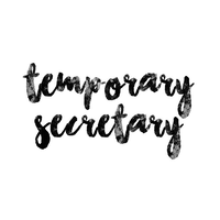 Temporary Secretary logo, Temporary Secretary contact details