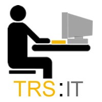 TRS IT logo, TRS IT contact details