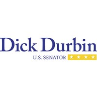 Dick Durbin for U.S. Senate logo, Dick Durbin for U.S. Senate contact details