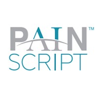 PainScript logo, PainScript contact details