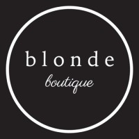 blonde boutique logo, blonde boutique contact details