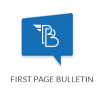 First Page Bulletin logo, First Page Bulletin contact details