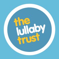 The Lullaby Trust logo, The Lullaby Trust contact details