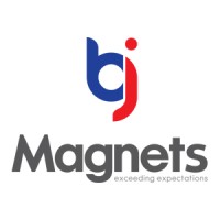 BJ Magnets logo, BJ Magnets contact details