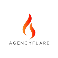 AgencyFlare logo, AgencyFlare contact details