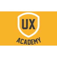 UX Academy logo, UX Academy contact details