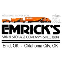 Emricks Van & Storage logo, Emricks Van & Storage contact details