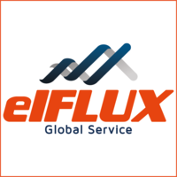 elFLUX logo, elFLUX contact details