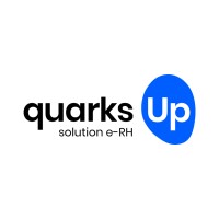 quarksUp logo, quarksUp contact details