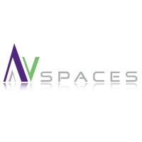 AV Spaces logo, AV Spaces contact details