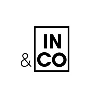 IN&CO logo, IN&CO contact details