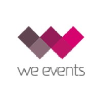 We Events logo, We Events contact details