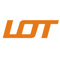 LOT logo, LOT contact details