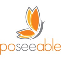 Poseeable logo, Poseeable contact details