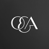 O&A Design logo, O&A Design contact details