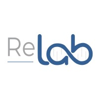 ReLab logo, ReLab contact details