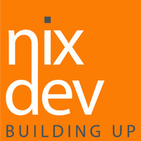 NixDev logo, NixDev contact details