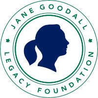 The Jane Goodall Legacy Foundation logo, The Jane Goodall Legacy Foundation contact details