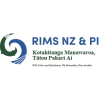 RIMS NZ and PI Chapter logo, RIMS NZ and PI Chapter contact details