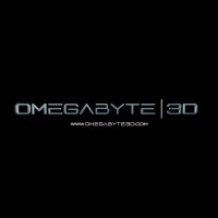 OMEGABYTE | 3D logo, OMEGABYTE | 3D contact details