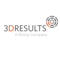 3D Results logo, 3D Results contact details