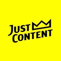 Just Content logo, Just Content contact details