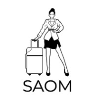 SAOM logo, SAOM contact details