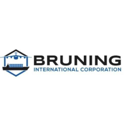 bruning international logo, bruning international contact details