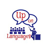 Up on Languages logo, Up on Languages contact details