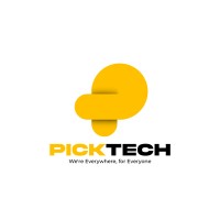 PickTech logo, PickTech contact details