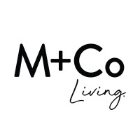 M+Co Living logo, M+Co Living contact details