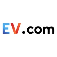 EV.com logo, EV.com contact details