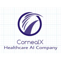 CornealX logo, CornealX contact details