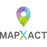 MapXact logo, MapXact contact details