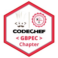 CodeChef GBPEC Chapter logo, CodeChef GBPEC Chapter contact details